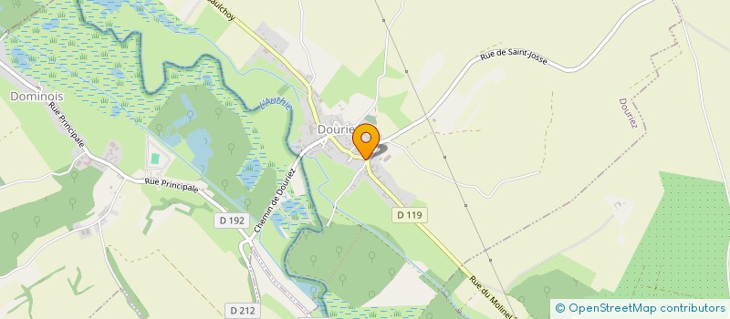 localisation de l'entreprise MONSIEUR MATHIEU KREUSER  DOURIEZ