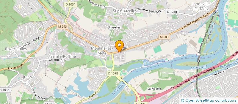 localisation de l'entreprise MONSIEUR MATHIEU KUPREWICZ  SCY-CHAZELLES