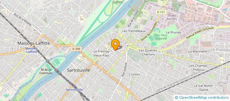 localisation de l'entreprise MONSIEUR MATHIEU LABAMAR  ERAGNY