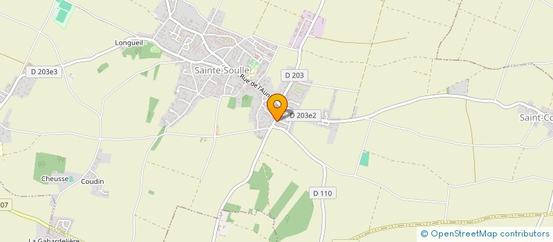 localisation de l'entreprise MONSIEUR MATHIEU LABROUSSE  SAINTE-SOULLE