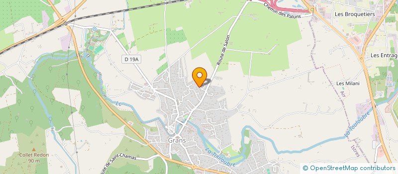 localisation de l'entreprise MONSIEUR MATHIEU LACANAUD  GRANS