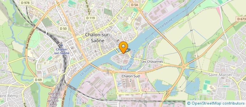 localisation de l'entreprise MONSIEUR MATHIEU LAFAY à CHALON-SUR-SAONE