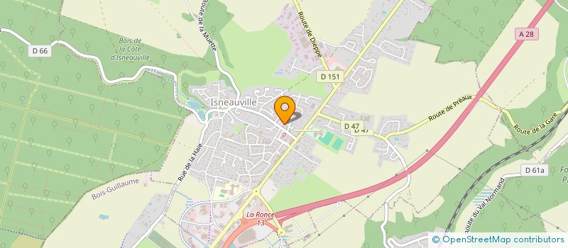 localisation de l'entreprise MONSIEUR MATHIEU LAFFERT  BIHOREL