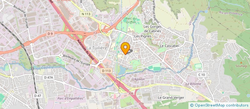 localisation de l'entreprise MONSIEUR MATHIEU LAFOSSE à VITROLLES
