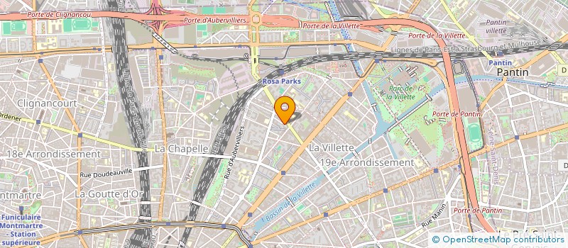 localisation de l'entreprise MONSIEUR MATHIEU LAHOUSSE  PARIS