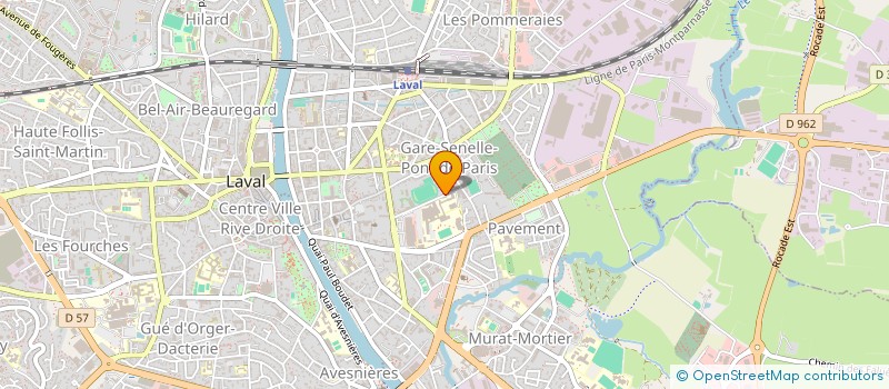 localisation de l'entreprise MONSIEUR MATHIEU LAIGRE à LAVAL