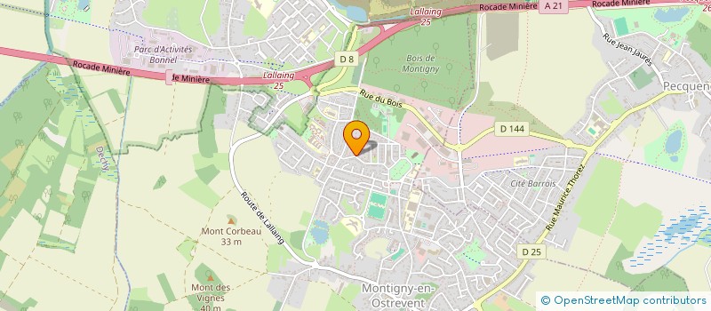 localisation de l'entreprise MONSIEUR MATHIEU LAKOMY à MONTIGNY-EN-OSTREVENT