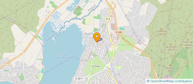 localisation de l'entreprise MONSIEUR MATHIEU LAMANT  BALARUC-LE-VIEUX