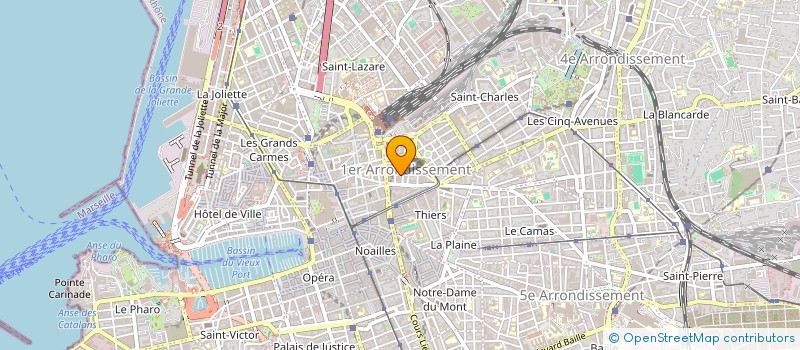 localisation de l'entreprise MONSIEUR MATHIEU LAMBERT à MARSEILLE