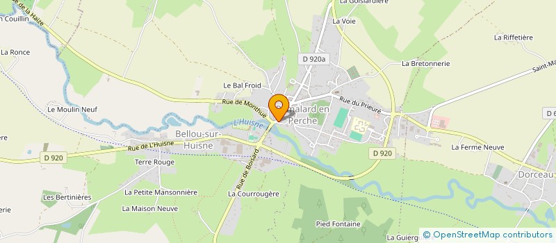 localisation de l'entreprise MONSIEUR MATHIEU LAMIRAULT à REMALARD-EN-PERCHE