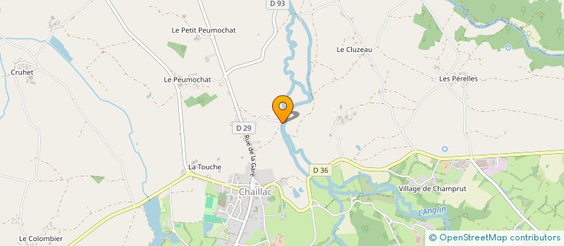 localisation de l'entreprise MONSIEUR MATHIEU LAMOTHE à CHAILLAC