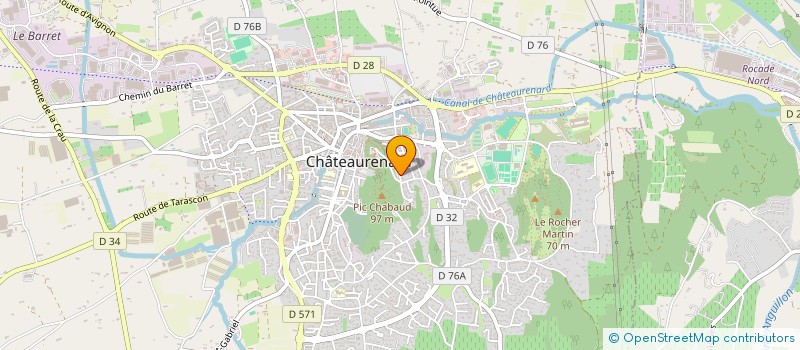 localisation de l'entreprise MONSIEUR MATHIEU LAMPE à CHATEAURENARD