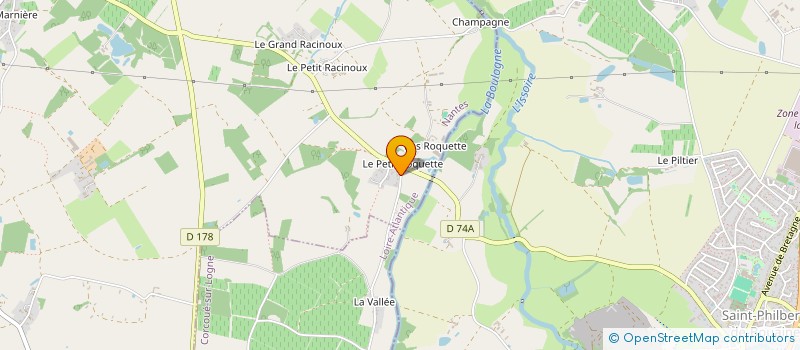 localisation de l'entreprise MONSIEUR MATHIEU LANDRIN  SAINT-COLOMBAN