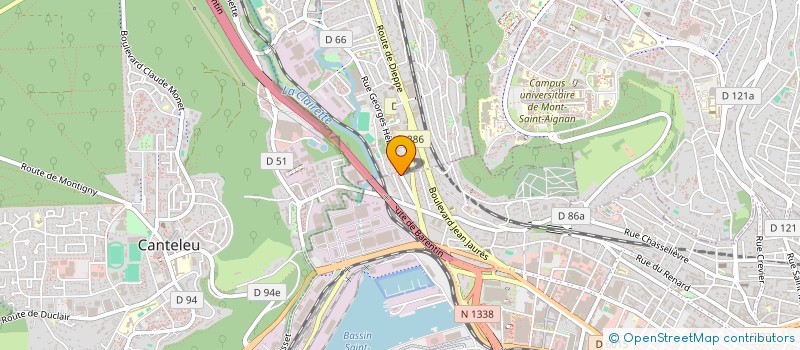 localisation de l'entreprise MONSIEUR MATHIEU LANGLOIS à ROUEN