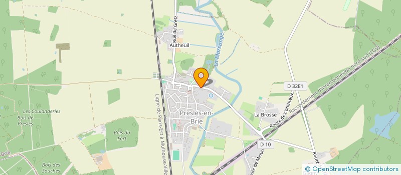 localisation de l'entreprise MONSIEUR MATHIEU LANGS  PRESLES-EN-BRIE