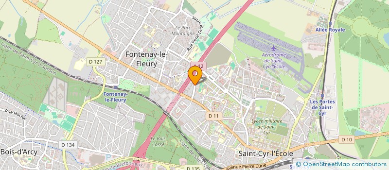 localisation de l'entreprise MONSIEUR MATHIEU LANOUZIERE à SAINT-CYR-L'ECOLE