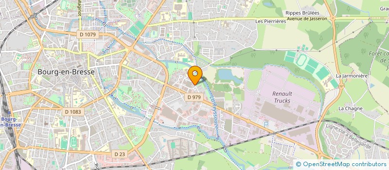 localisation de l'entreprise MONSIEUR MATHIEU LAO  BOURG-EN-BRESSE