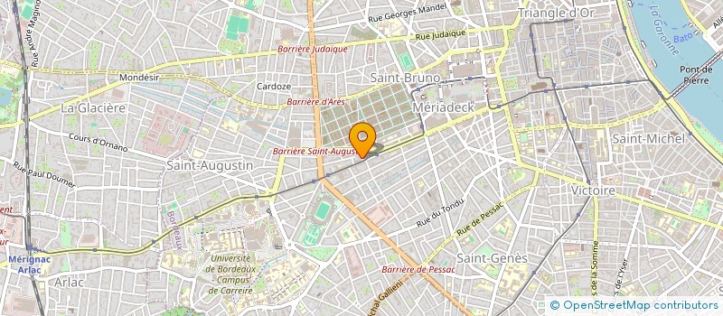 localisation de l'entreprise MONSIEUR MATHIEU LASSMANN  BORDEAUX