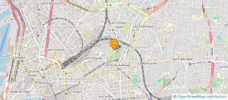 localisation de l'entreprise MONSIEUR MATHIEU LASTRAYOLI à MARSEILLE