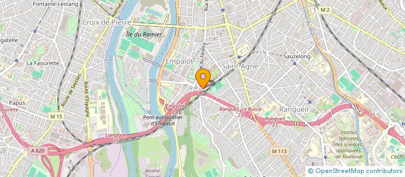 localisation de l'entreprise MONSIEUR MATHIEU LATORRE à TOULOUSE