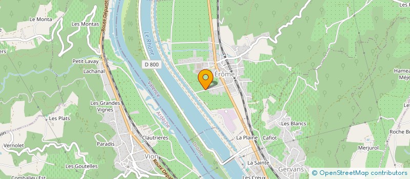 localisation de l'entreprise MONSIEUR MATHIEU LAYS  EROME