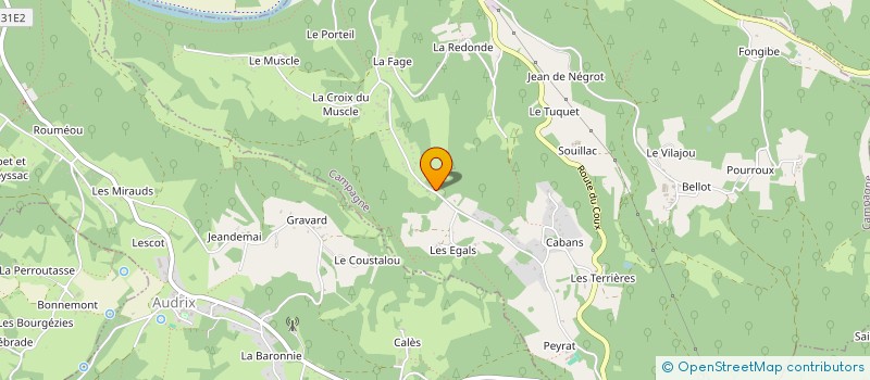 localisation de l'entreprise MONSIEUR MATHIEU LE CALVEZ  CAMPAGNE