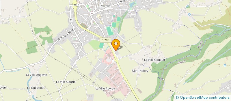 localisation de l'entreprise MONSIEUR MATHIEU LE CAM à PORDIC