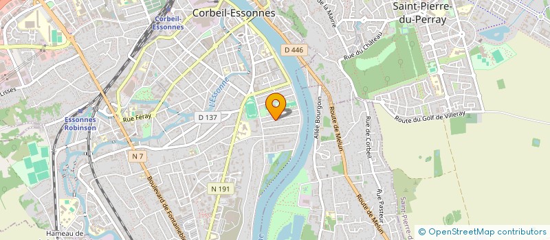 localisation de l'entreprise MONSIEUR MATHIEU LE CLEAC'H à CORBEIL-ESSONNES