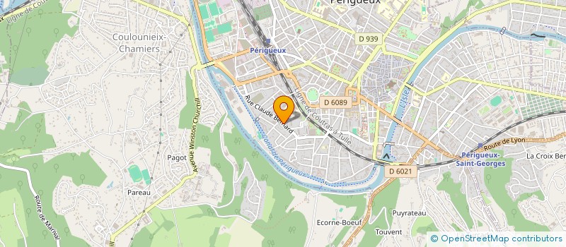 localisation de l'entreprise MONSIEUR MATHIEU LE COQ  PERIGUEUX