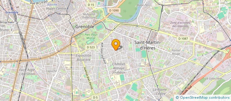 localisation de l'entreprise MONSIEUR MATHIEU LE GUERN à GRENOBLE