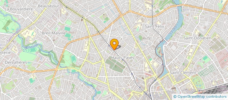 localisation de l'entreprise MONSIEUR MATHIEU LE JEUNE  NANTES