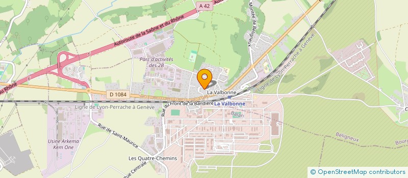 localisation de l'entreprise MONSIEUR MATHIEU LE LAY à BELIGNEUX