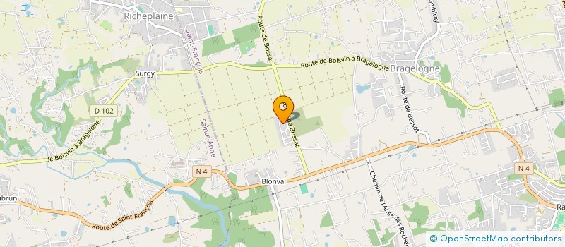 localisation de l'entreprise MONSIEUR MATHIEU LE NOURICHEL  SAINT-FRANCOIS