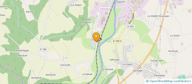 localisation de l'entreprise MONSIEUR MATHIEU LE PAIH  LE SOURN