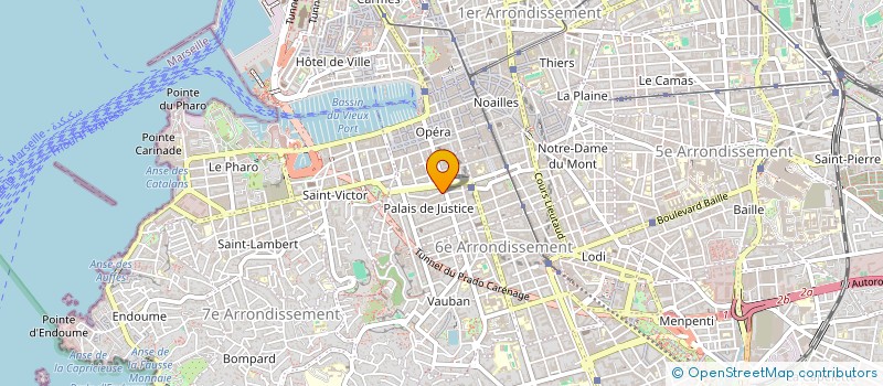 localisation de l'entreprise MONSIEUR MATHIEU LE ROLLE  MARSEILLE