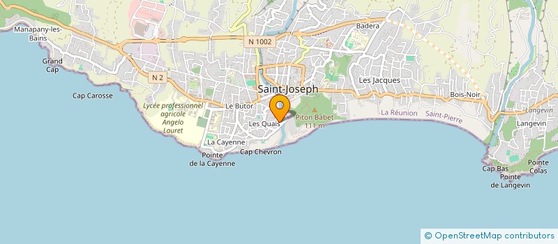 localisation de l'entreprise MONSIEUR MATHIEU LEBRETON à SAINT-JOSEPH