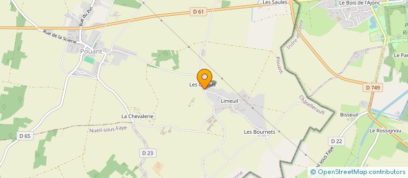 localisation de l'entreprise MONSIEUR MATHIEU LECOMTE  POUANT