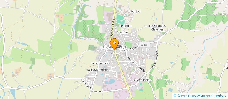localisation de l'entreprise MONSIEUR MATHIEU LEDUC à MAUGES-SUR-LOIRE