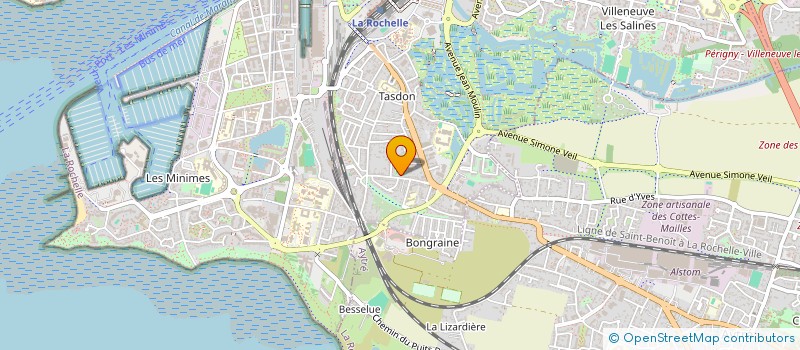 localisation de l'entreprise MONSIEUR MATHIEU LEFAIX  LA ROCHELLE