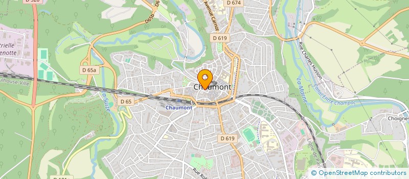 localisation de l'entreprise MONSIEUR MATHIEU LEFEBVRE à CHAUMONT