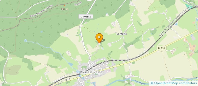 localisation de l'entreprise MONSIEUR MATHIEU LEFEBVRE  ROUESSE VASSE