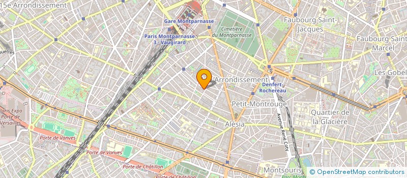 localisation de l'entreprise MONSIEUR MATHIEU LEFEVRE  PARIS