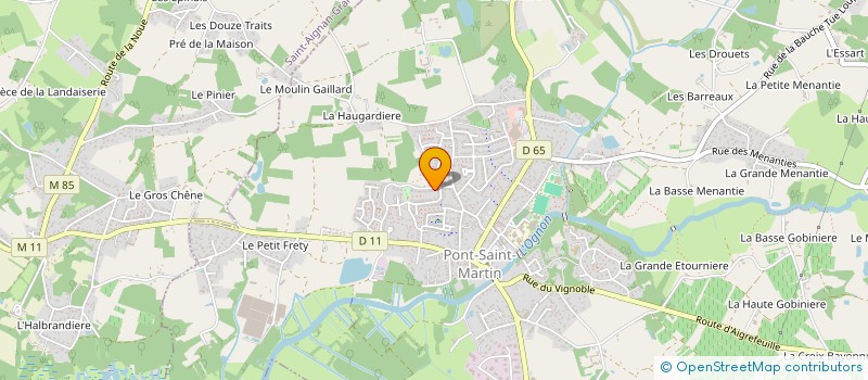 localisation de l'entreprise MONSIEUR MATHIEU LEGAL  PONT-SAINT-MARTIN