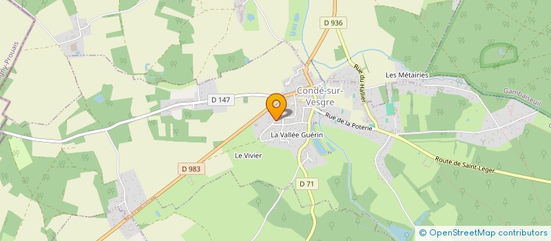 localisation de l'entreprise MONSIEUR MATHIEU LEGENDRE à ORSONVILLE