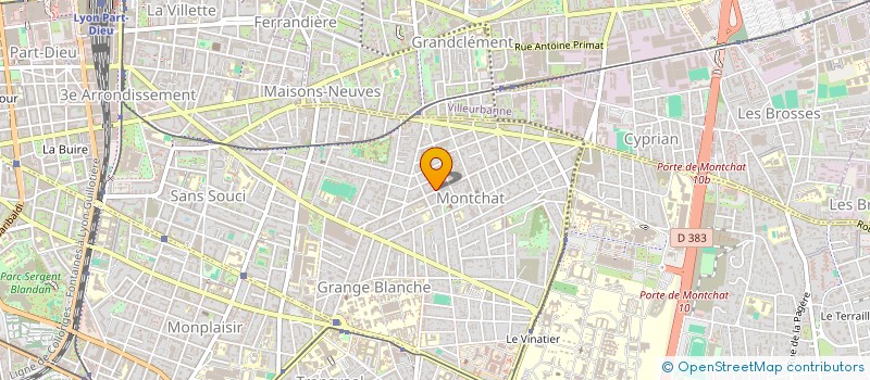 localisation de l'entreprise MONSIEUR MATHIEU LEGRAND à LYON