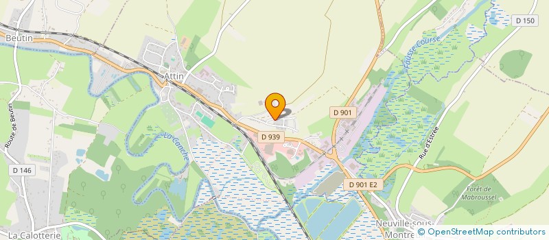 localisation de l'entreprise MONSIEUR MATHIEU LEGRAND  SAINT-JOSSE