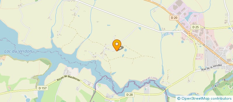 localisation de l'entreprise MONSIEUR MATHIEU LELIEVRE  MAULEVRIER