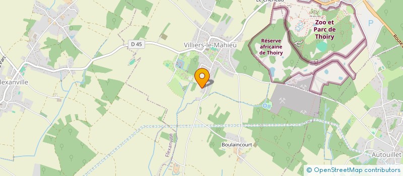 localisation de l'entreprise MONSIEUR MATHIEU LELIEVRE  VILLIERS-LE-MAHIEU