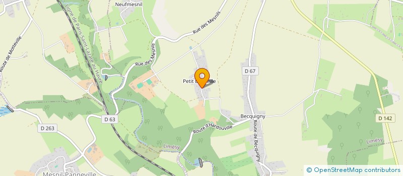 localisation de l'entreprise MONSIEUR MATHIEU LEMAIR  LIMESY