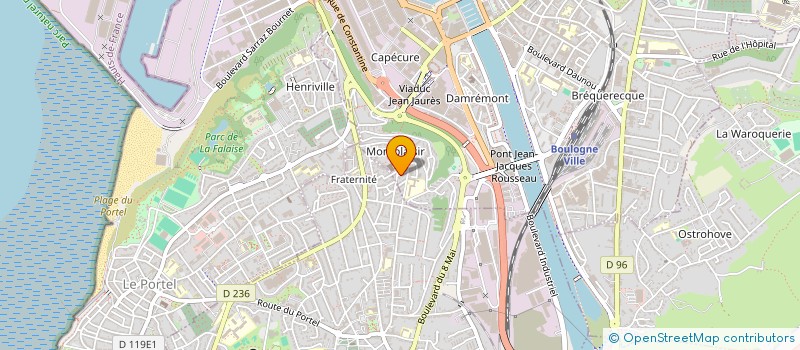 localisation de l'entreprise MONSIEUR MATHIEU LEMAIRE à BOULOGNE-SUR-MER